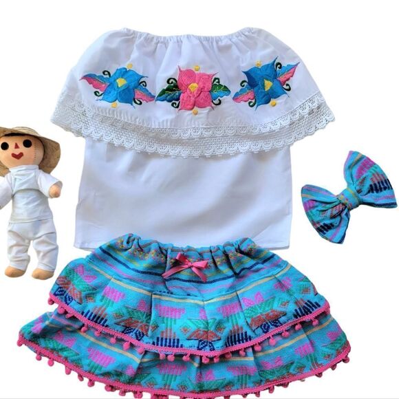 Mexican Oufit for Girls - Picture 1 of 3